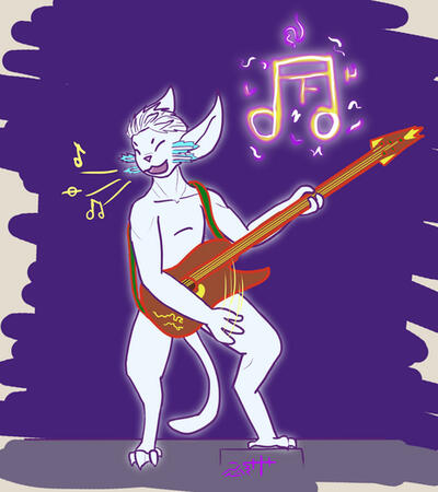 Fullbody Flat Color + BG