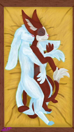 Fullbody Full Render 2 Chars + BG